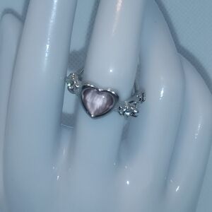 Vintage Heart ring- Barbed Heart